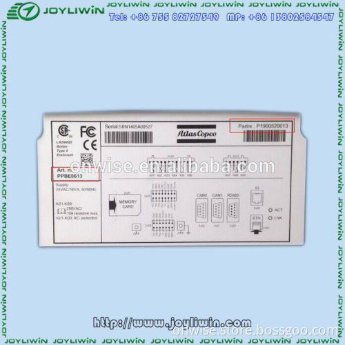 Atlas Copco Controller Panel for Compressed air parts / PLC controller JOY 1900 5200 13 atlas copco spare parts replacement
